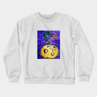 On the Moon Crewneck Sweatshirt